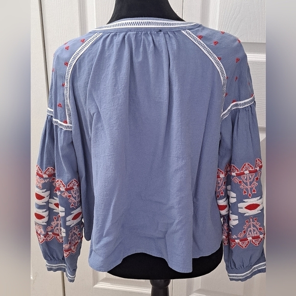 RD & Koko Women's Embroidered Open Front Jacket   Size M - Picture 9 of 11